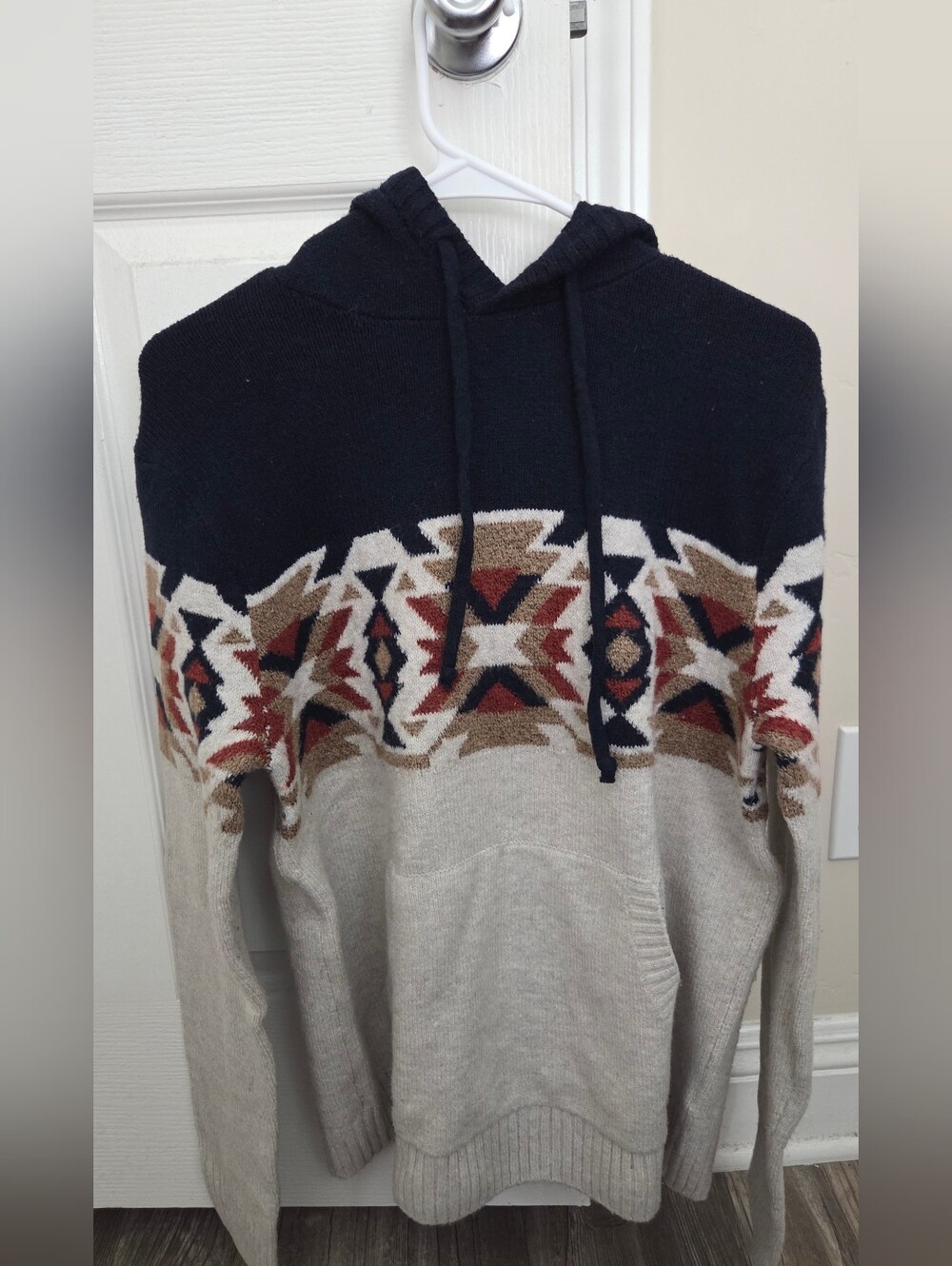 Old Navy Cozy Southwest Design Sweater Hoodie Small